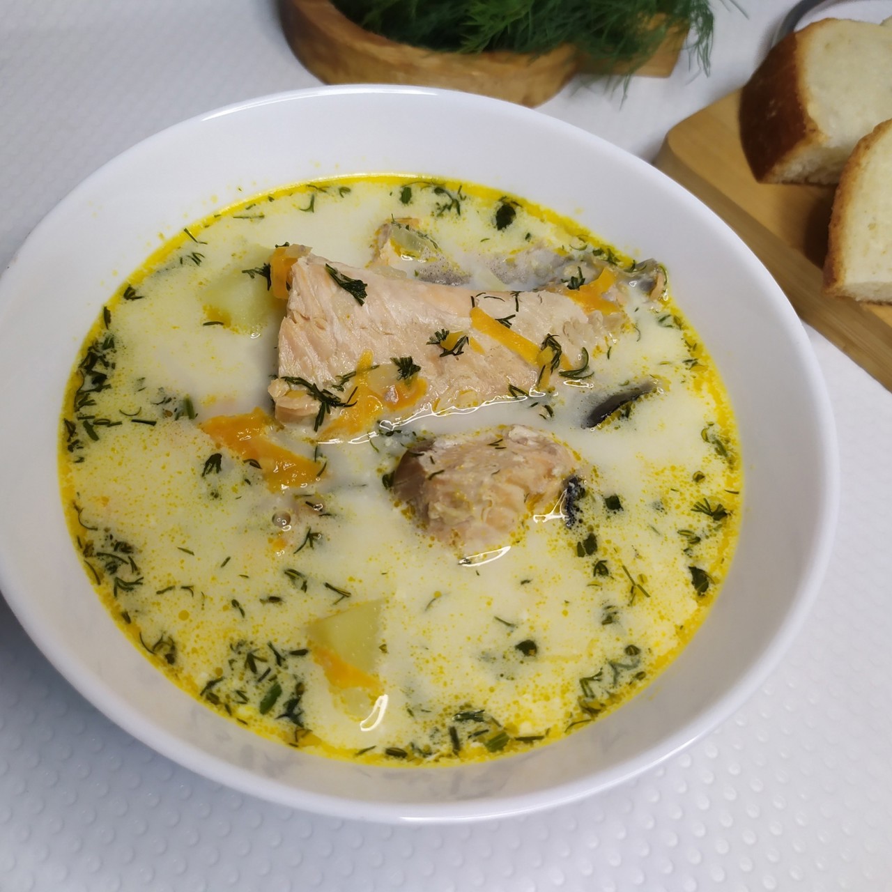 Суп из форели