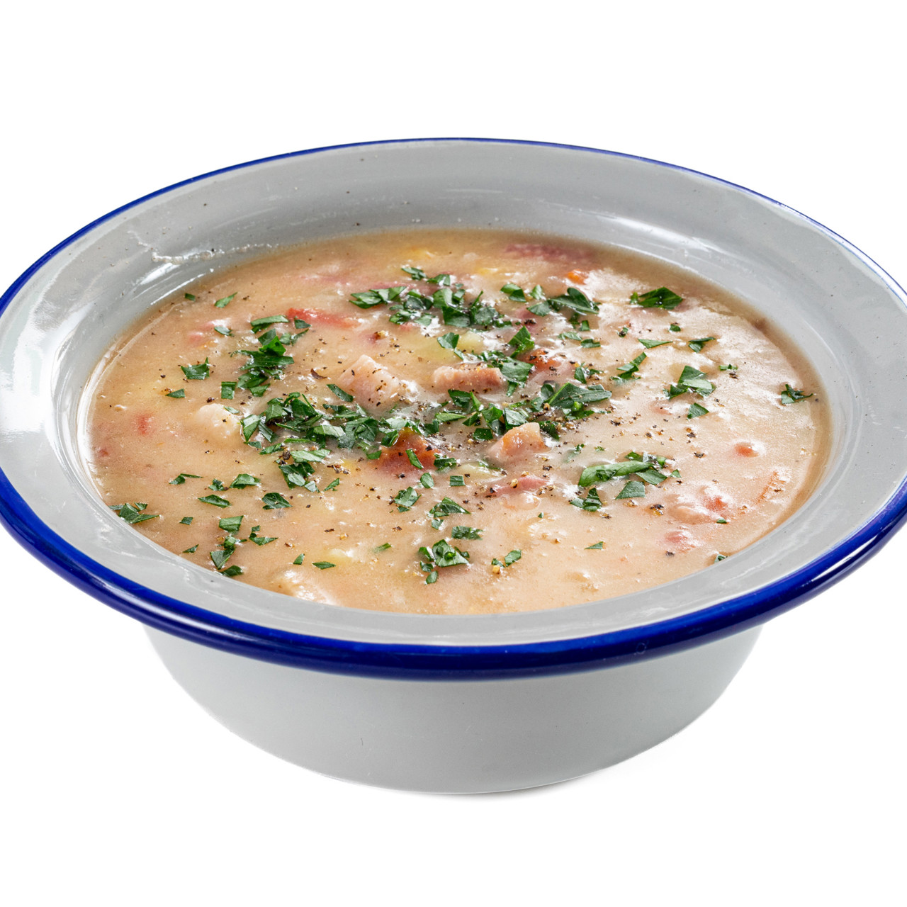 Суп из остатков с праздничного стола