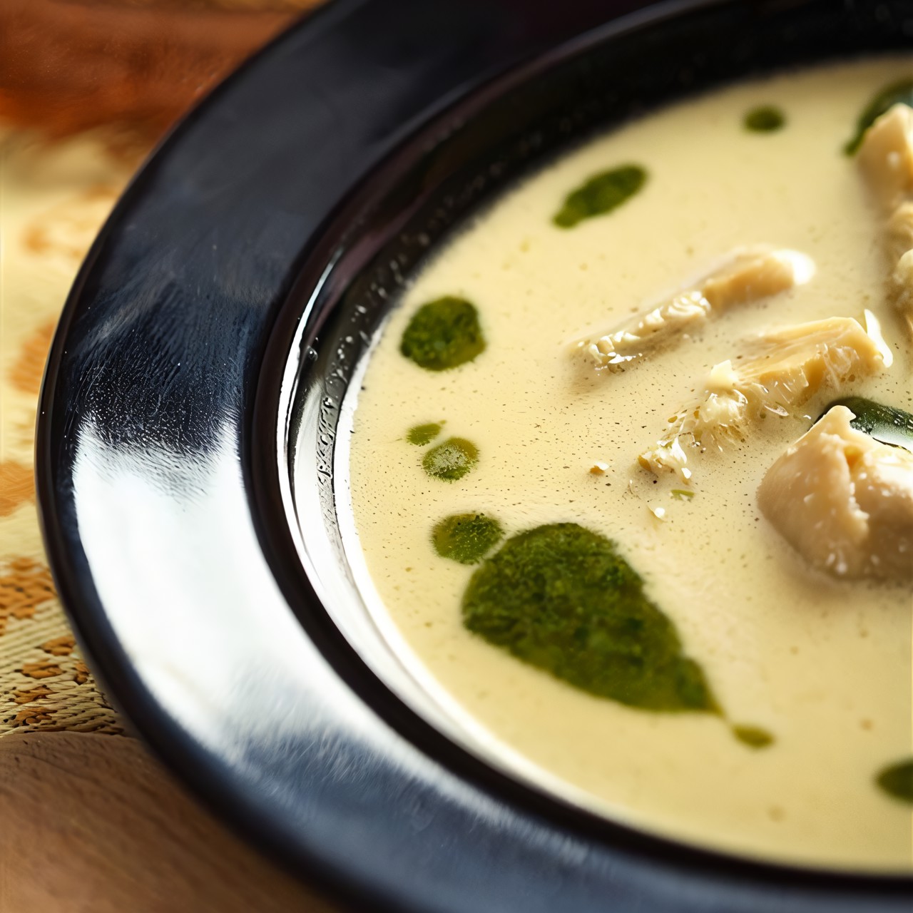 Суп-пюре из артишоков