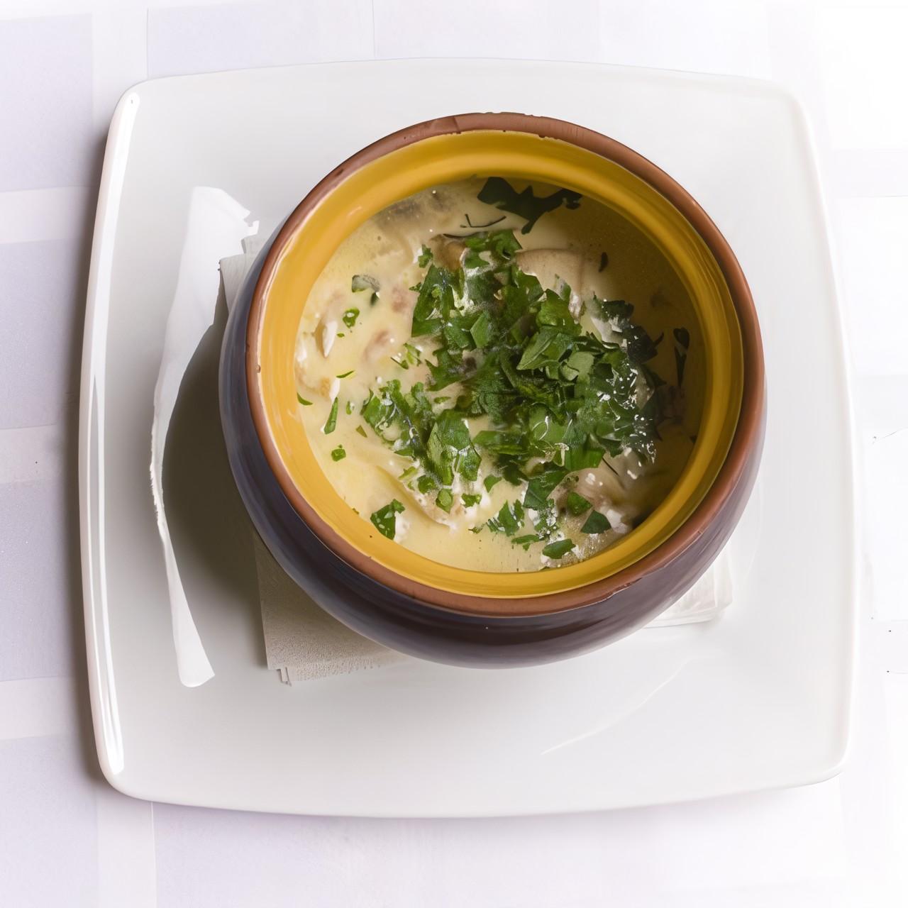 Суп с фасолью и копченой грудинкой по-югославски