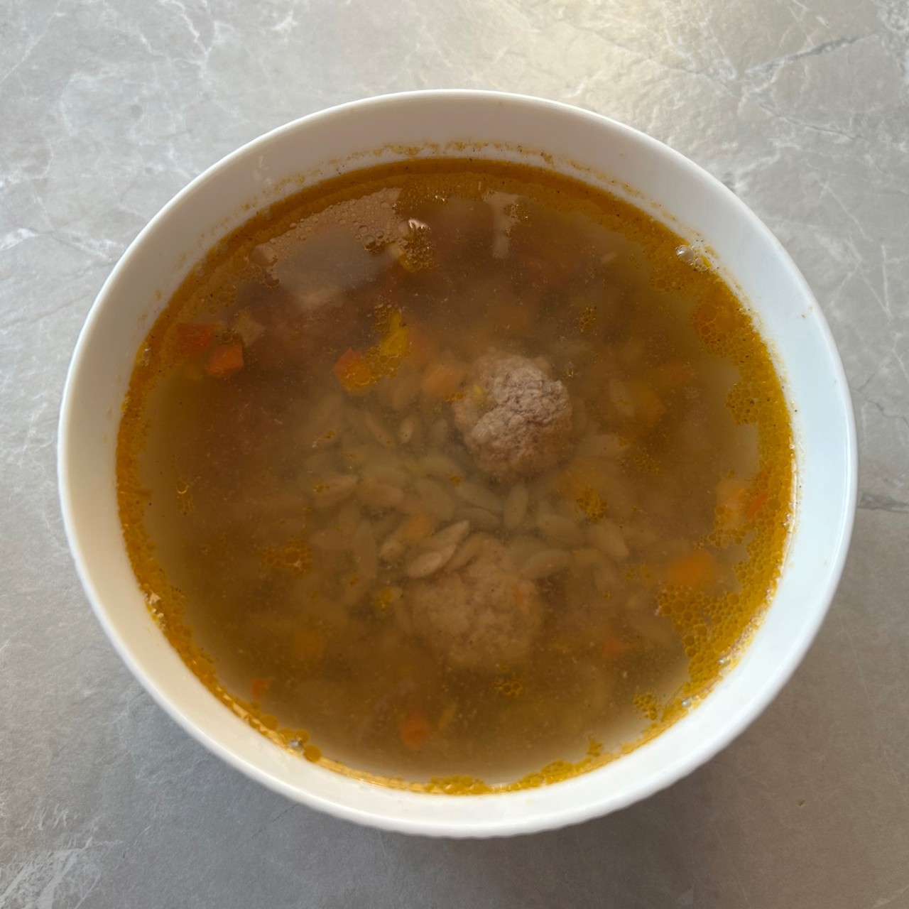 Суп с фрикадельками