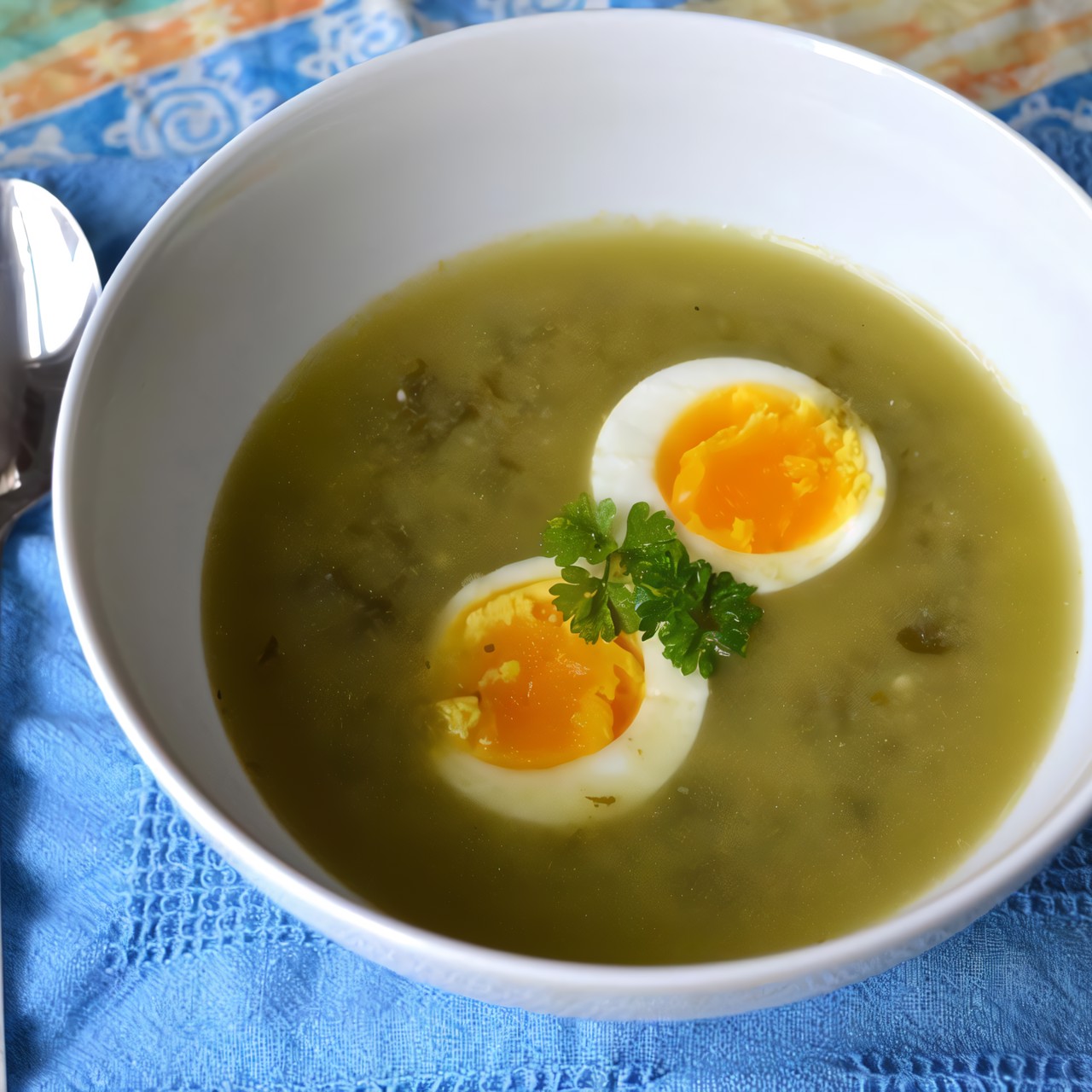 Суп щавелевый в мультиварке