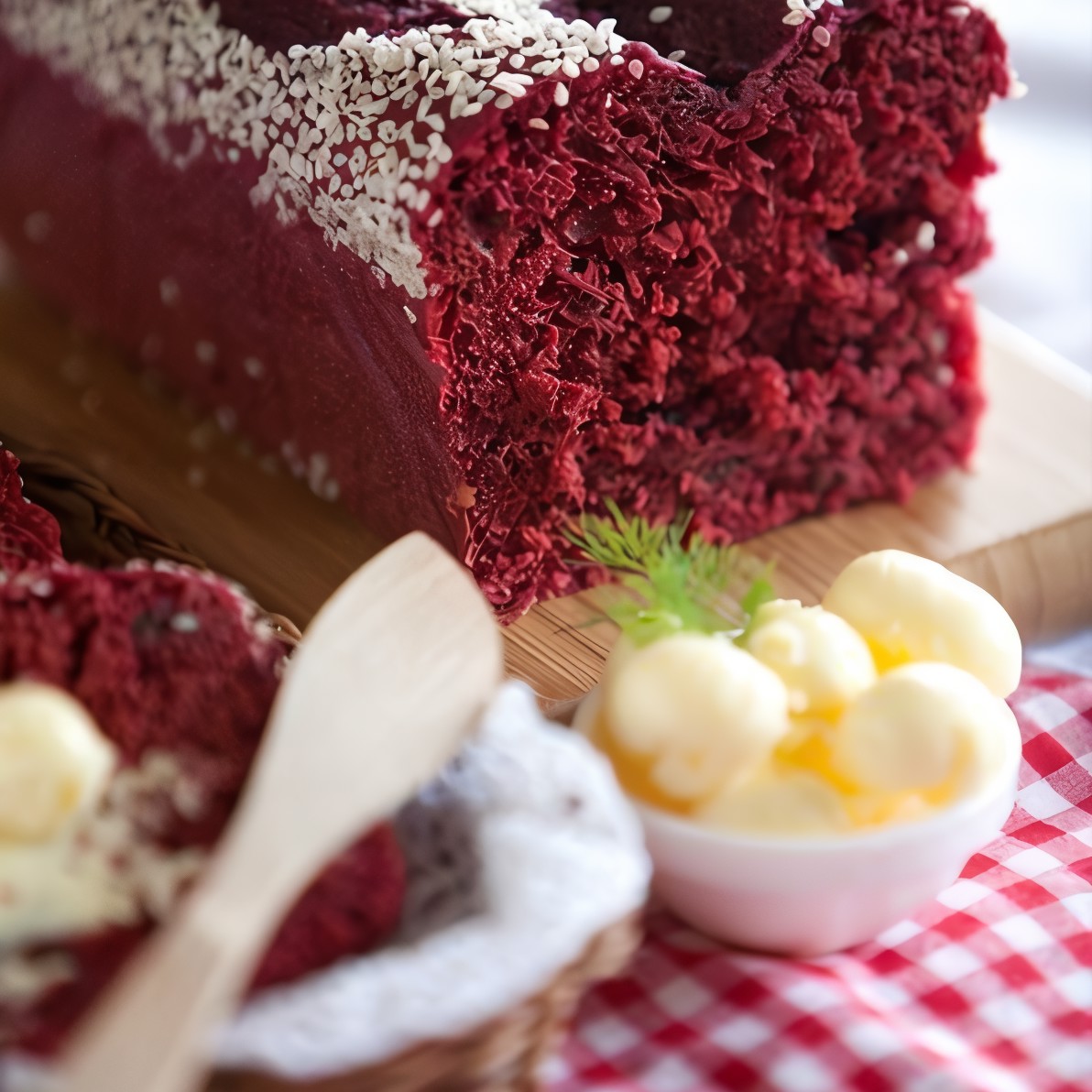 Свекольный хлеб (Beet bread)