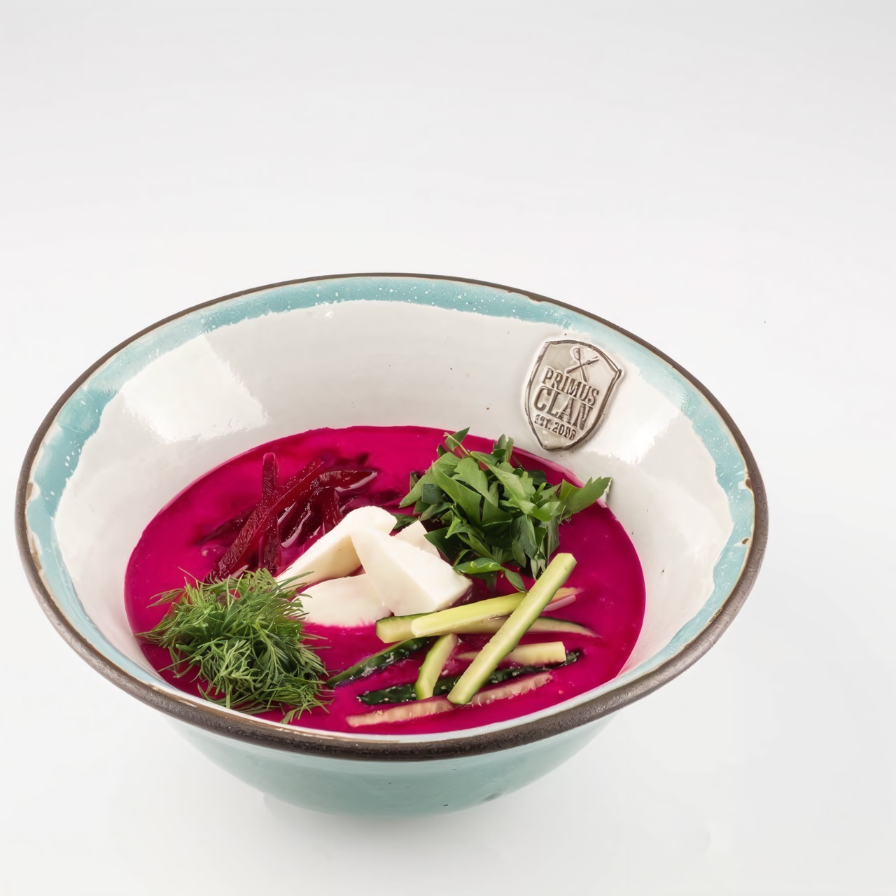 Свекольник с моцареллой