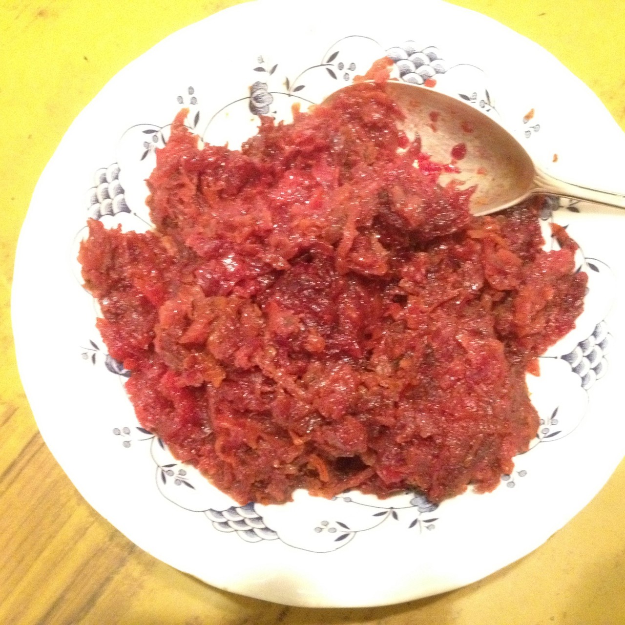 Свекольный гарнир