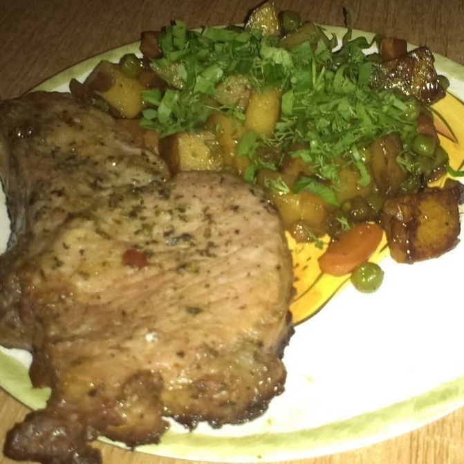 Свиная корейка челагач