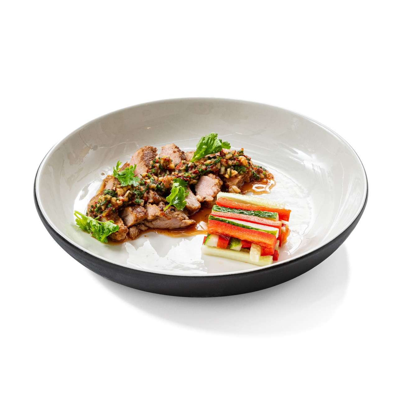 Свиная шея в азиатском стиле