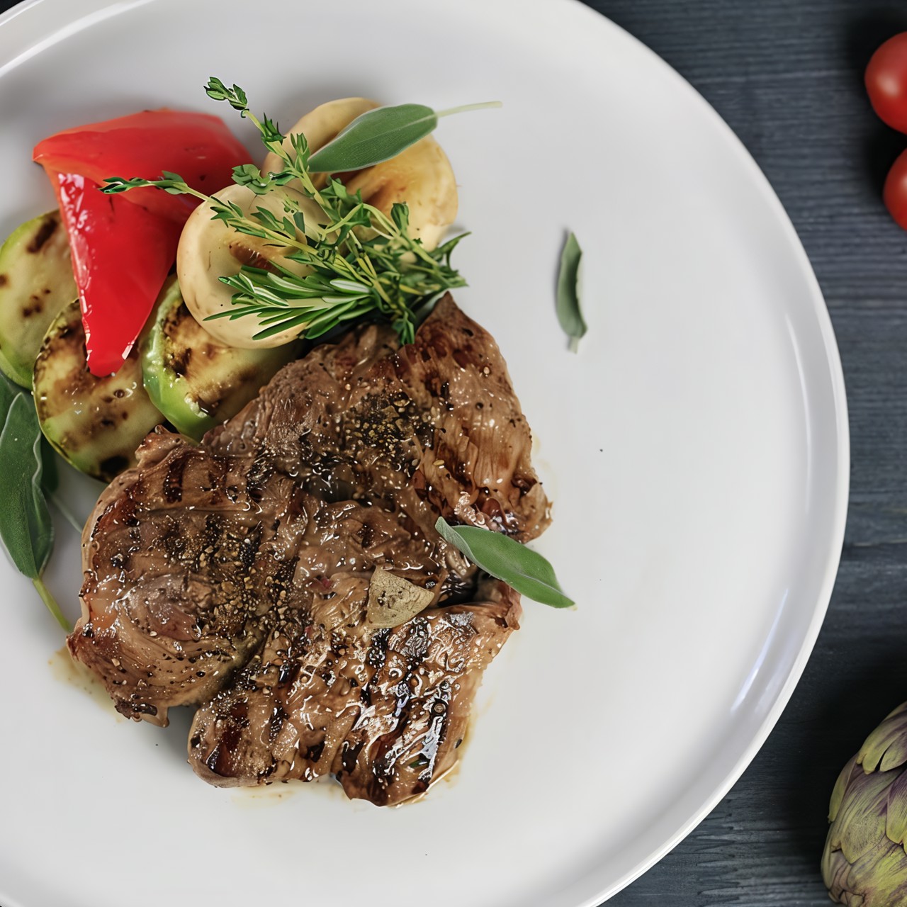 Свиная шея в бальзамическом маринаде