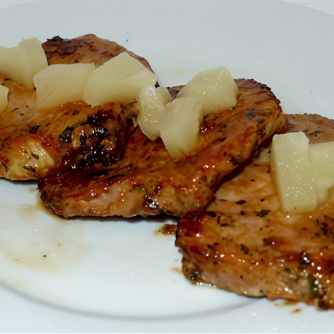 Свинина с ананасом