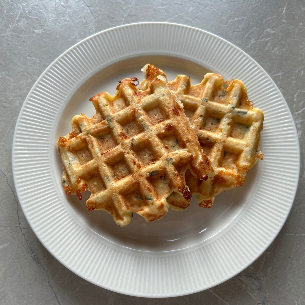 Сырно-творожные вафли