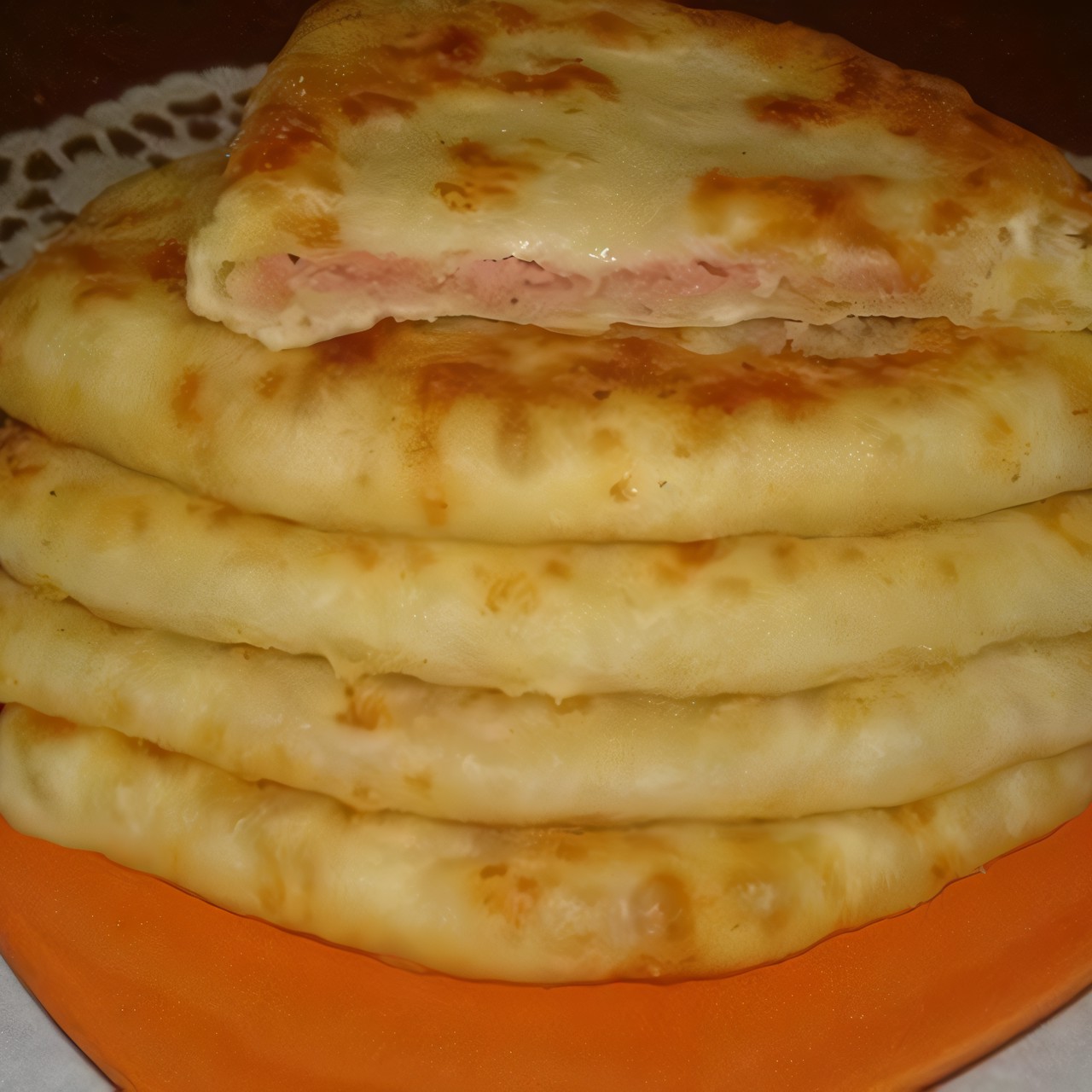 Сырные лепешки за 15 минут