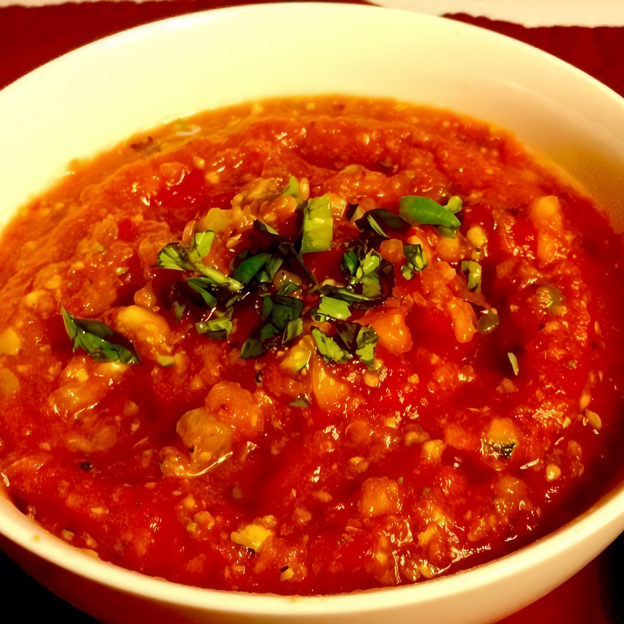 Сыроедческий гаспачо