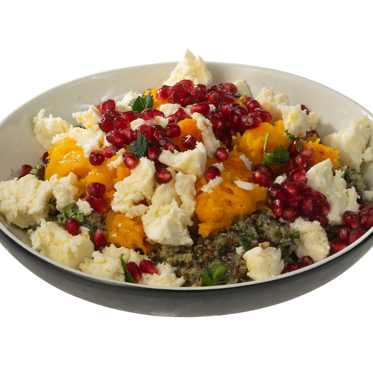 Табуле из киноа с тыквой