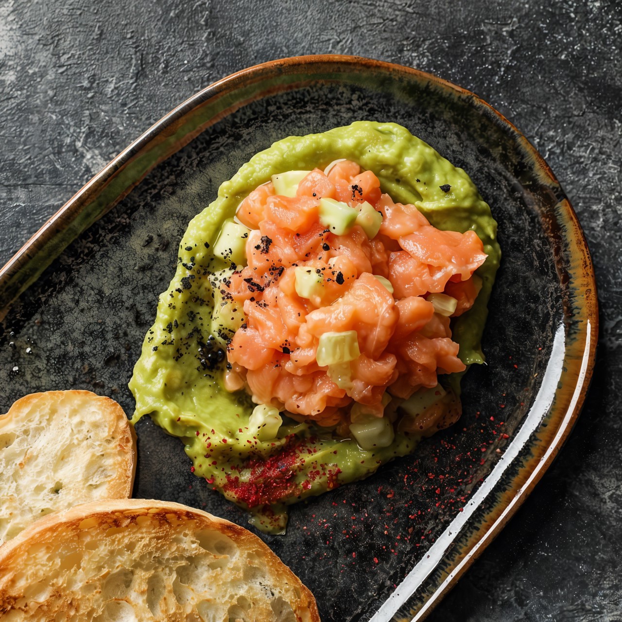 Тартар лососевый