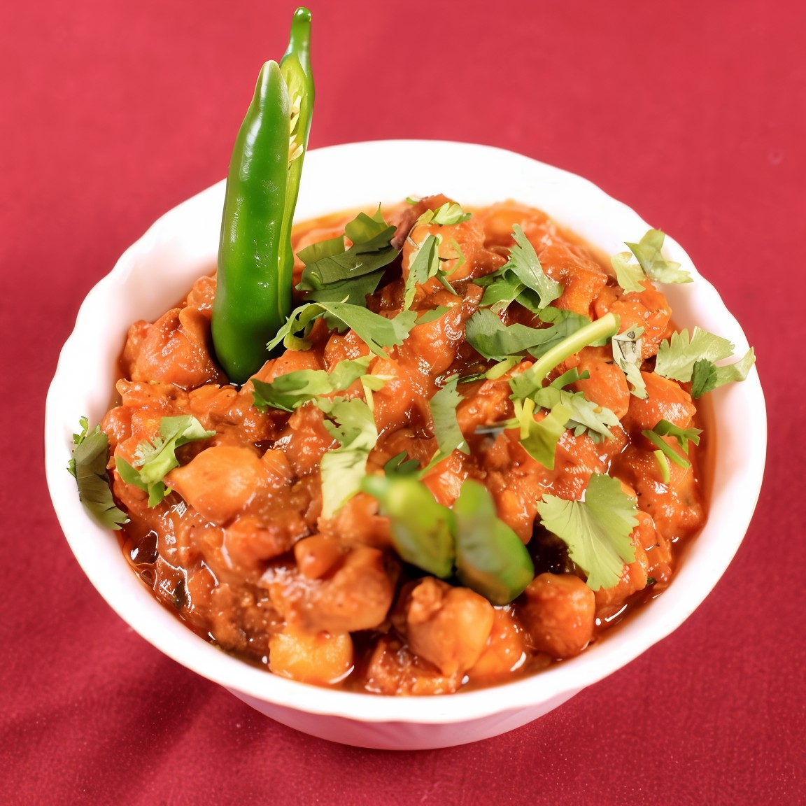 Тажин с нутом и овощами