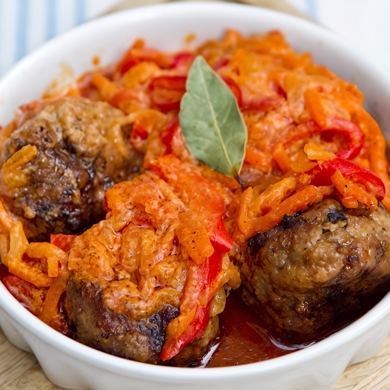 Тефтели по-гречески