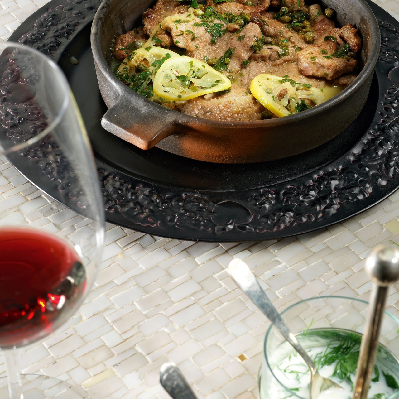 Телячья пикката с каперсами