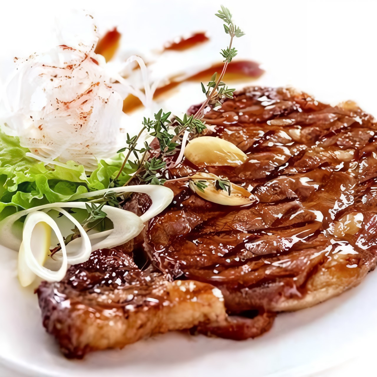 Телятина на гриле