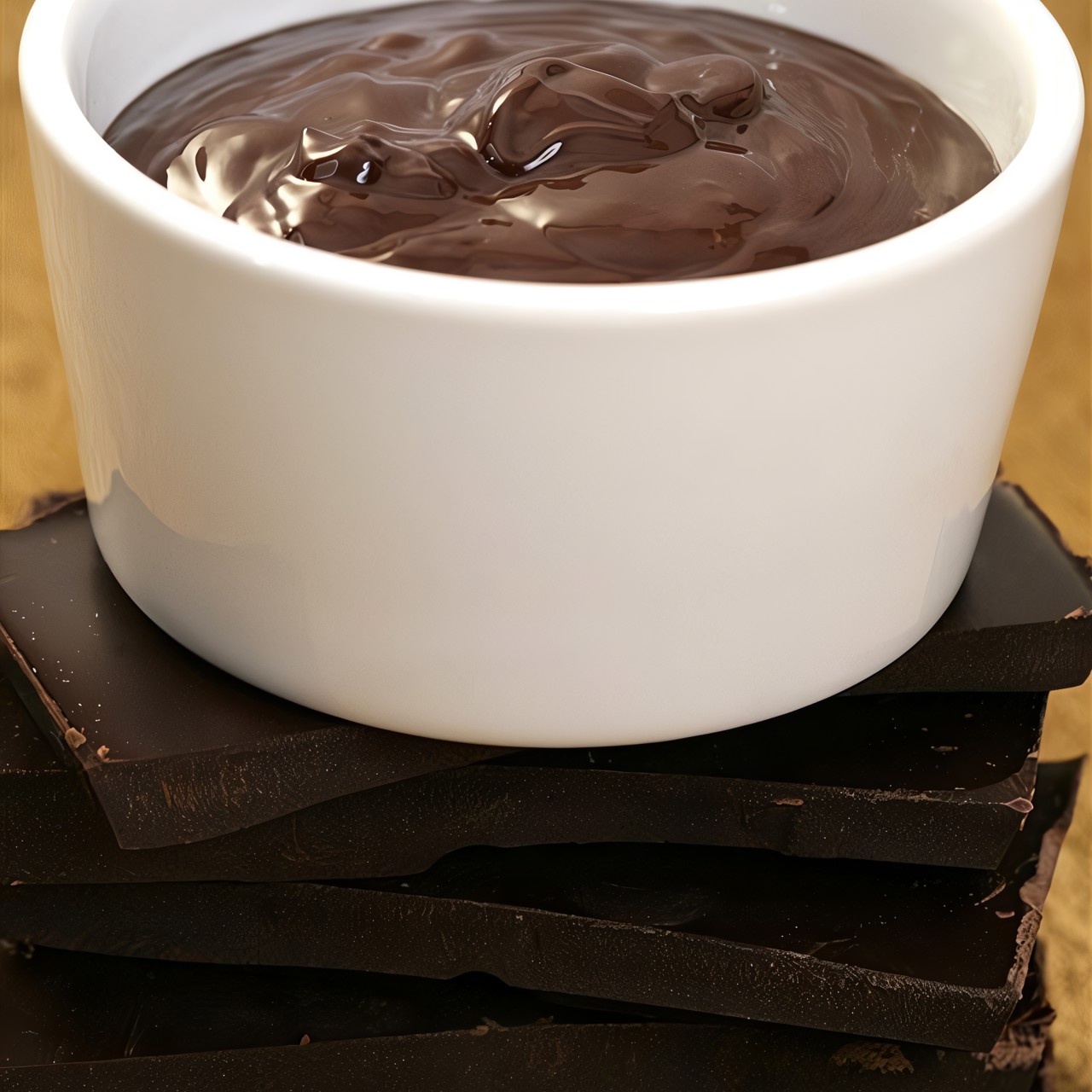 Теплый шоколадный соус с портвейном