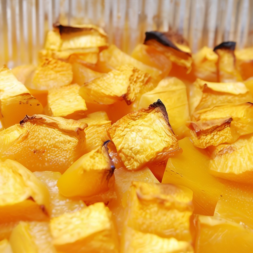 Тыква жареная