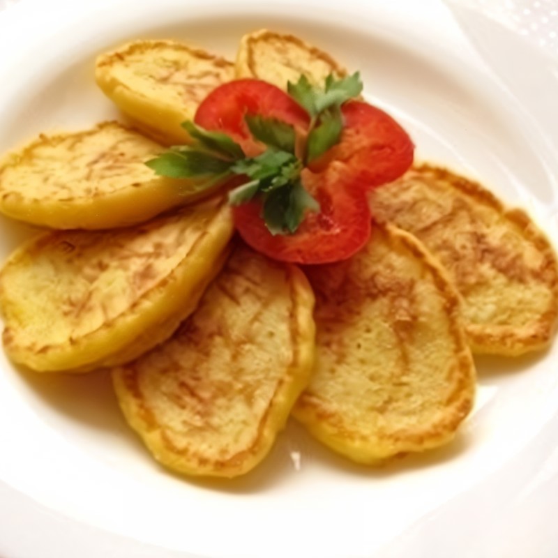 Тыквенные оладьи по-индийски с карри и базиликом