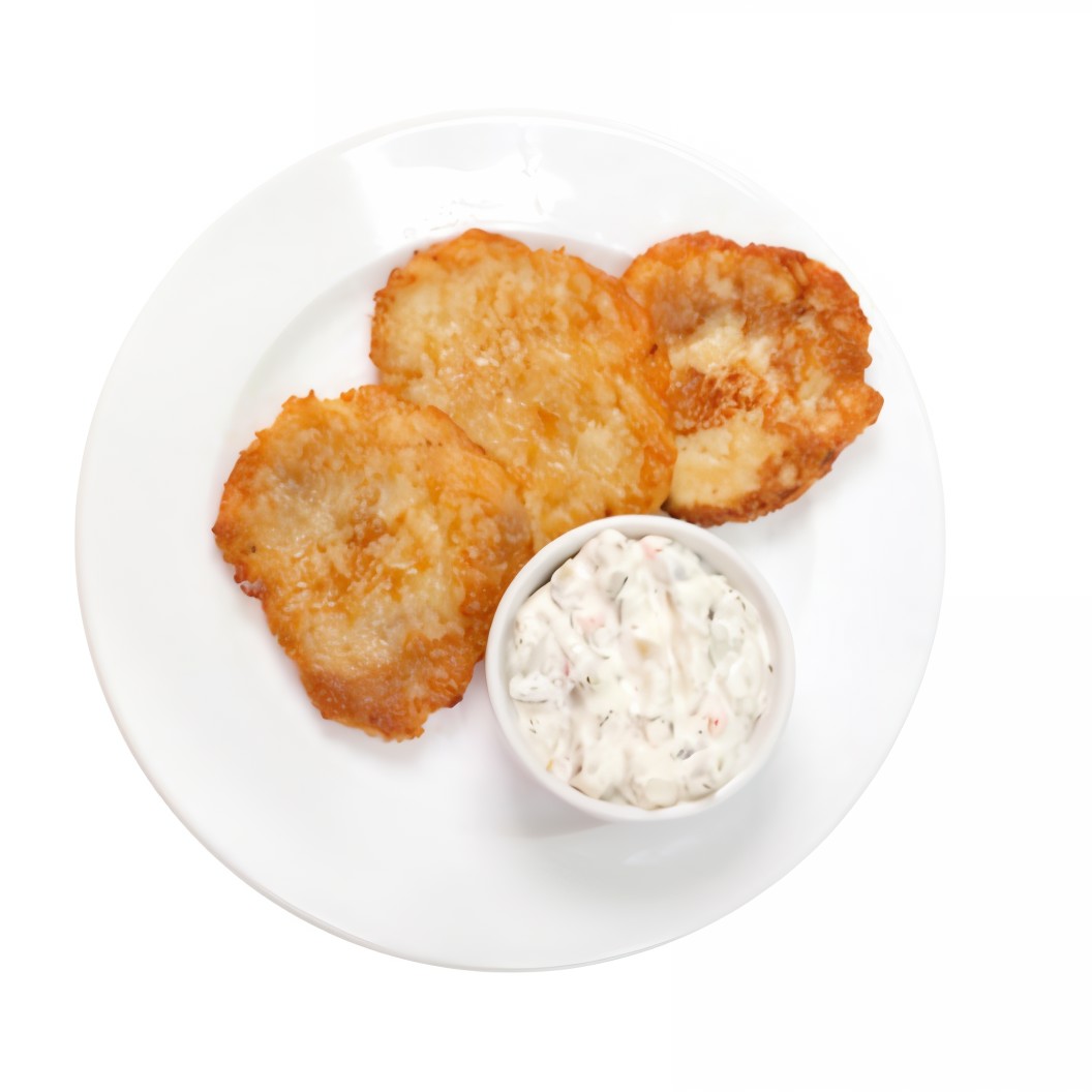 Тыквенные оладьи с фетой