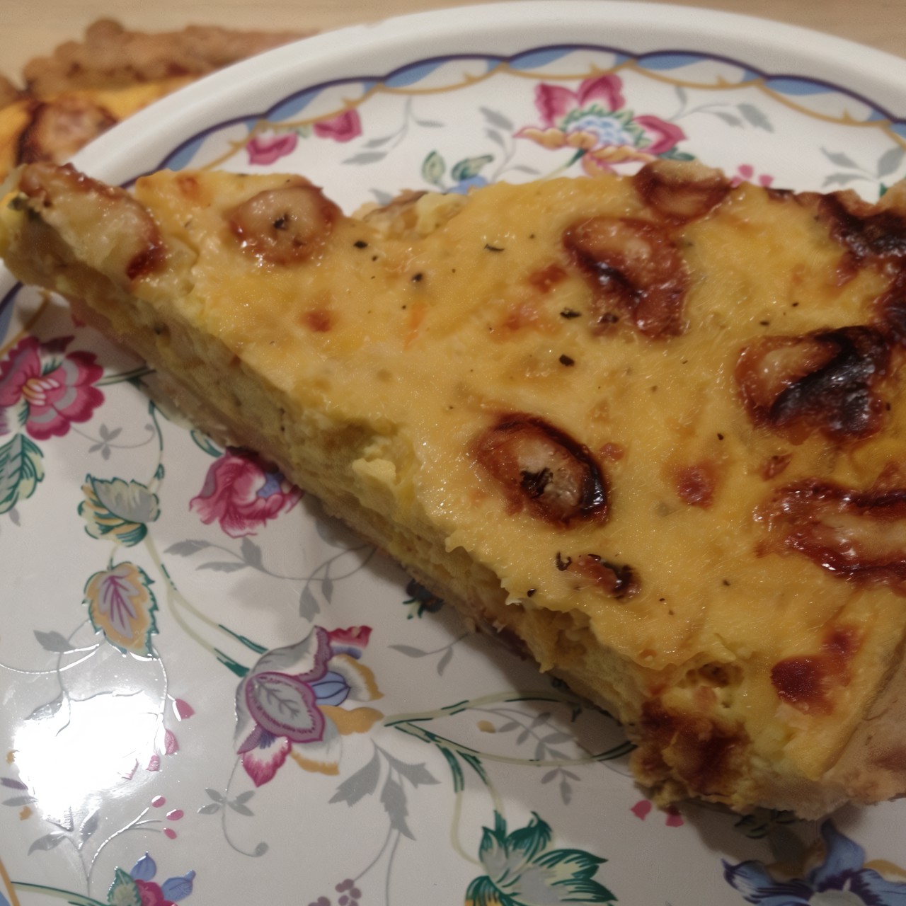 Тыквенный пирог на песочном тесте с горгонзолой