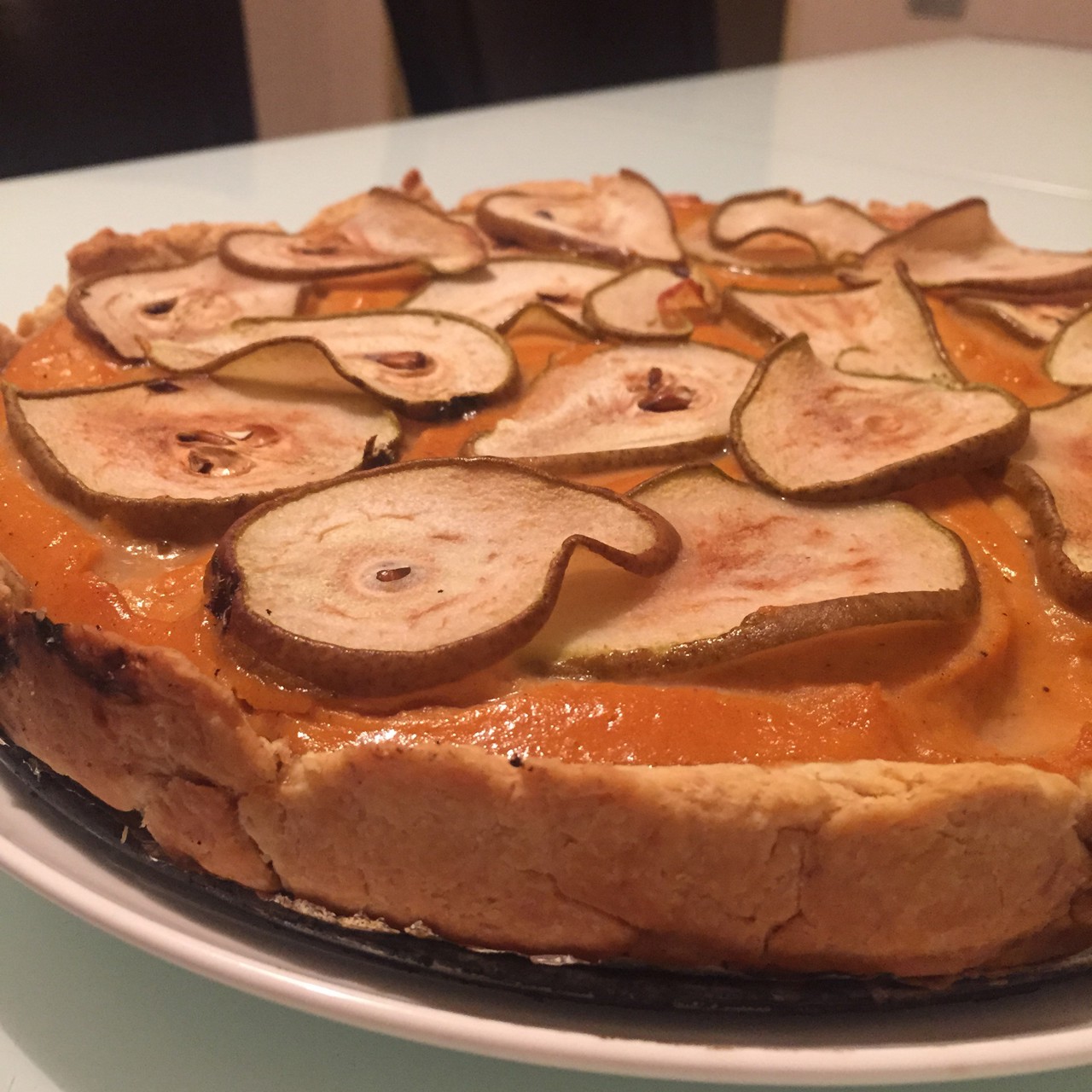 Тыквенный пирог с бурбоном