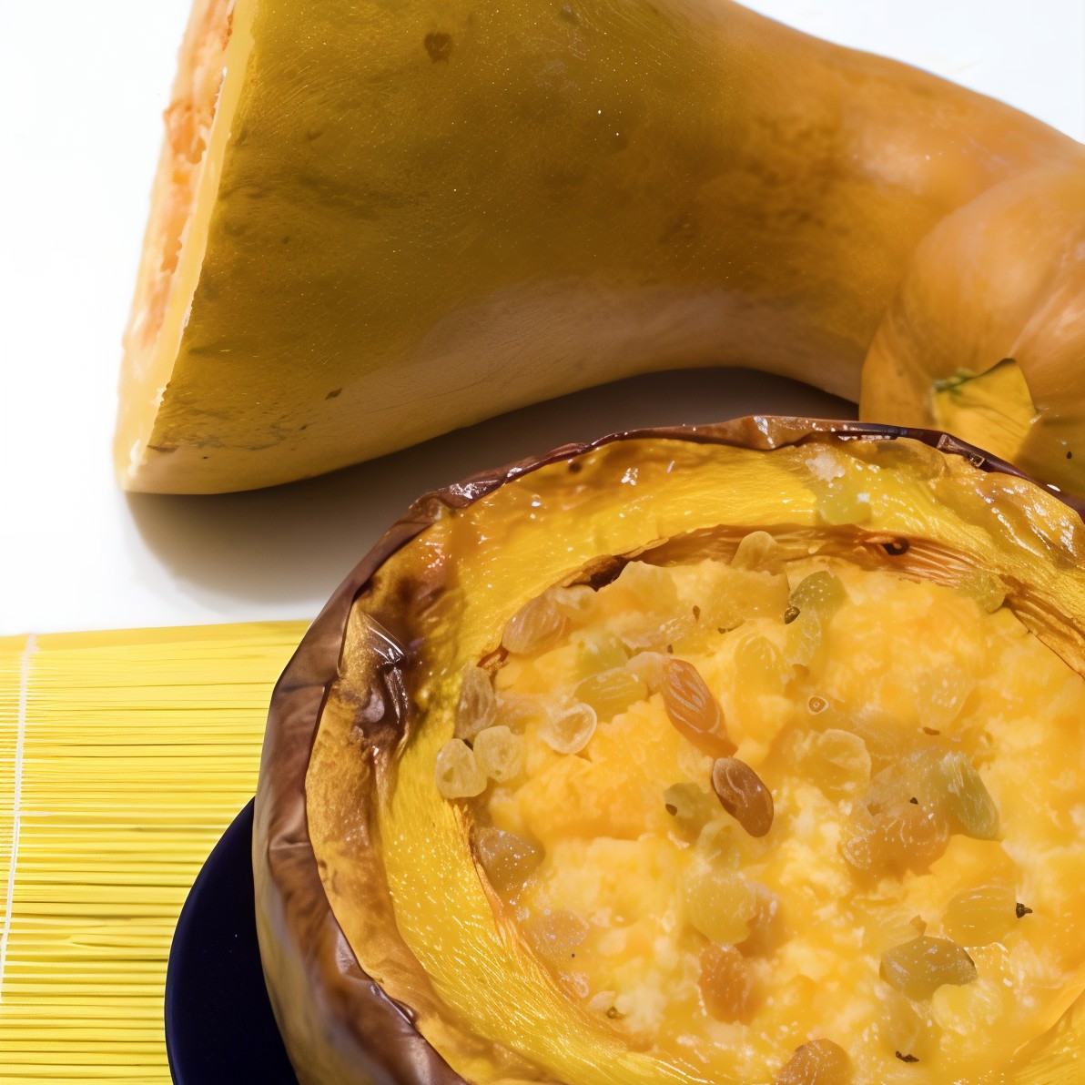 Тыквенно-рисовый пудинг