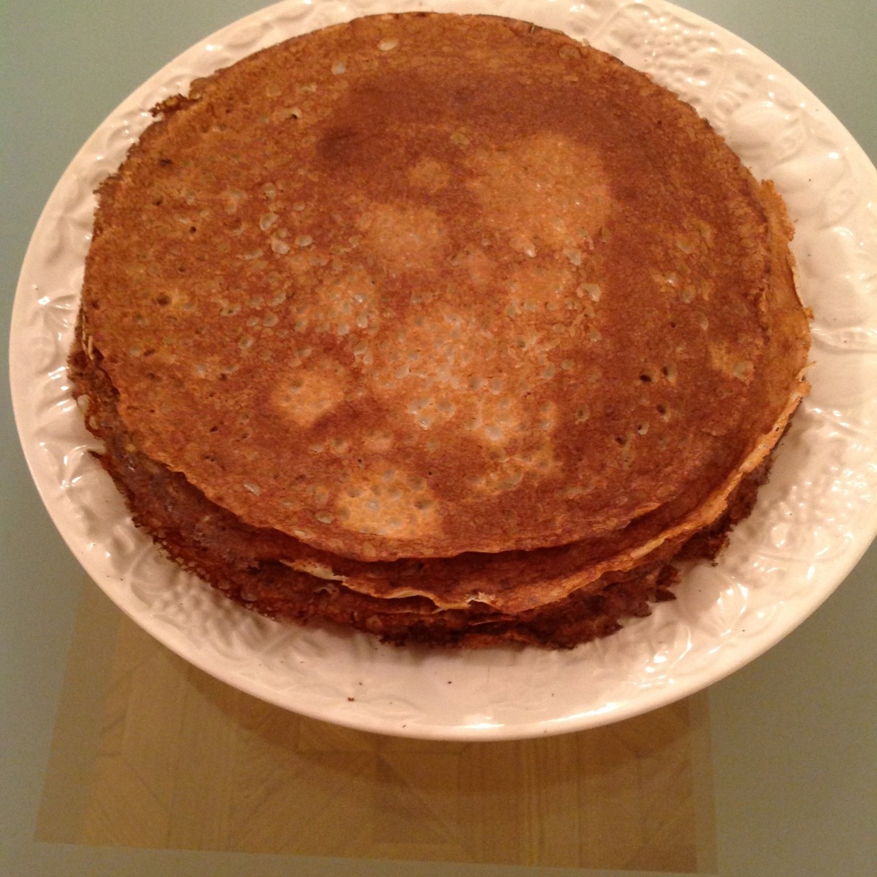 Тонкие французские блинчики