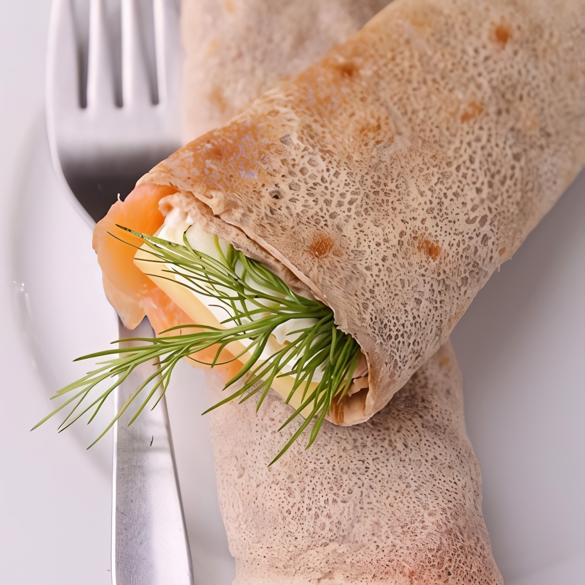 Тонкие гречневые блины