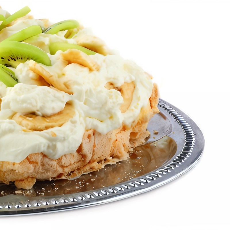 Торт безе с банановым кремом