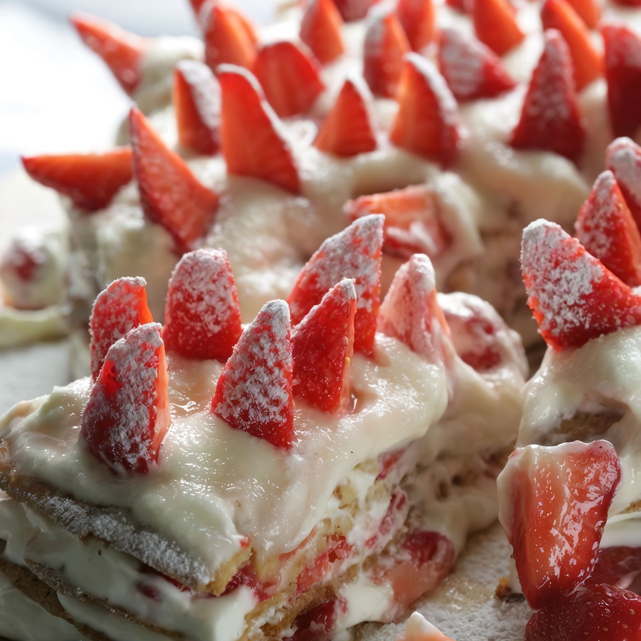 Торт «Клубничный лес»