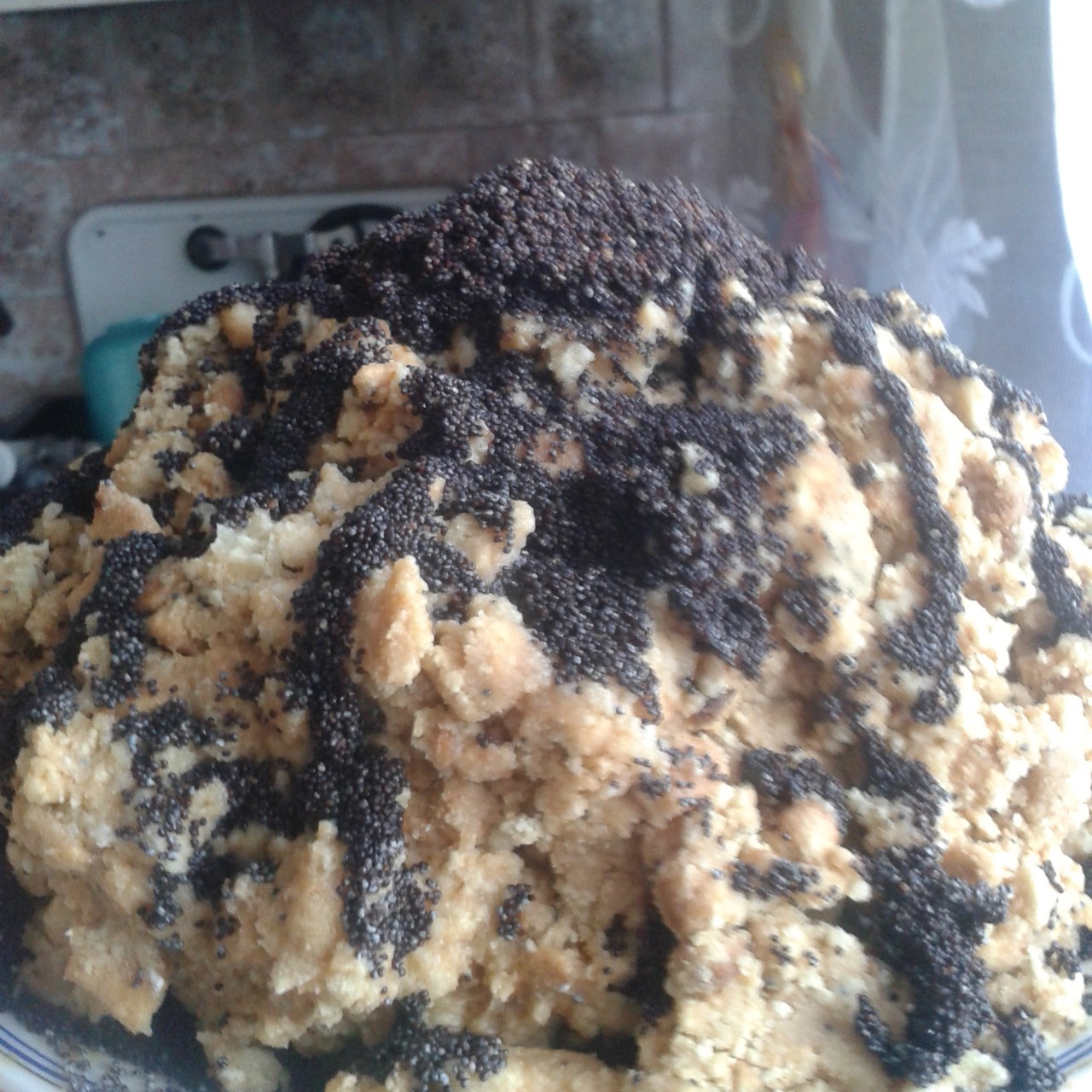 Торт «Муравейник» с маком