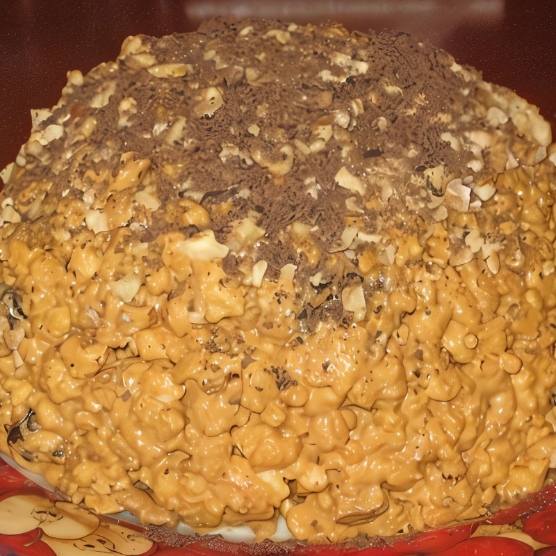 Торт «Муравейник» с масляным кремом