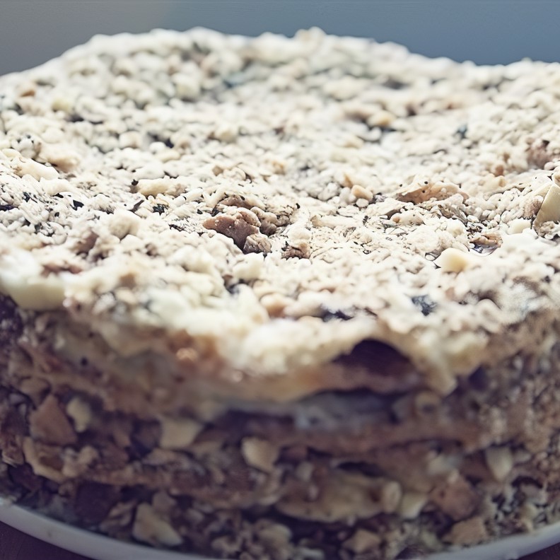 Торт «Наполеон» с прослойкой