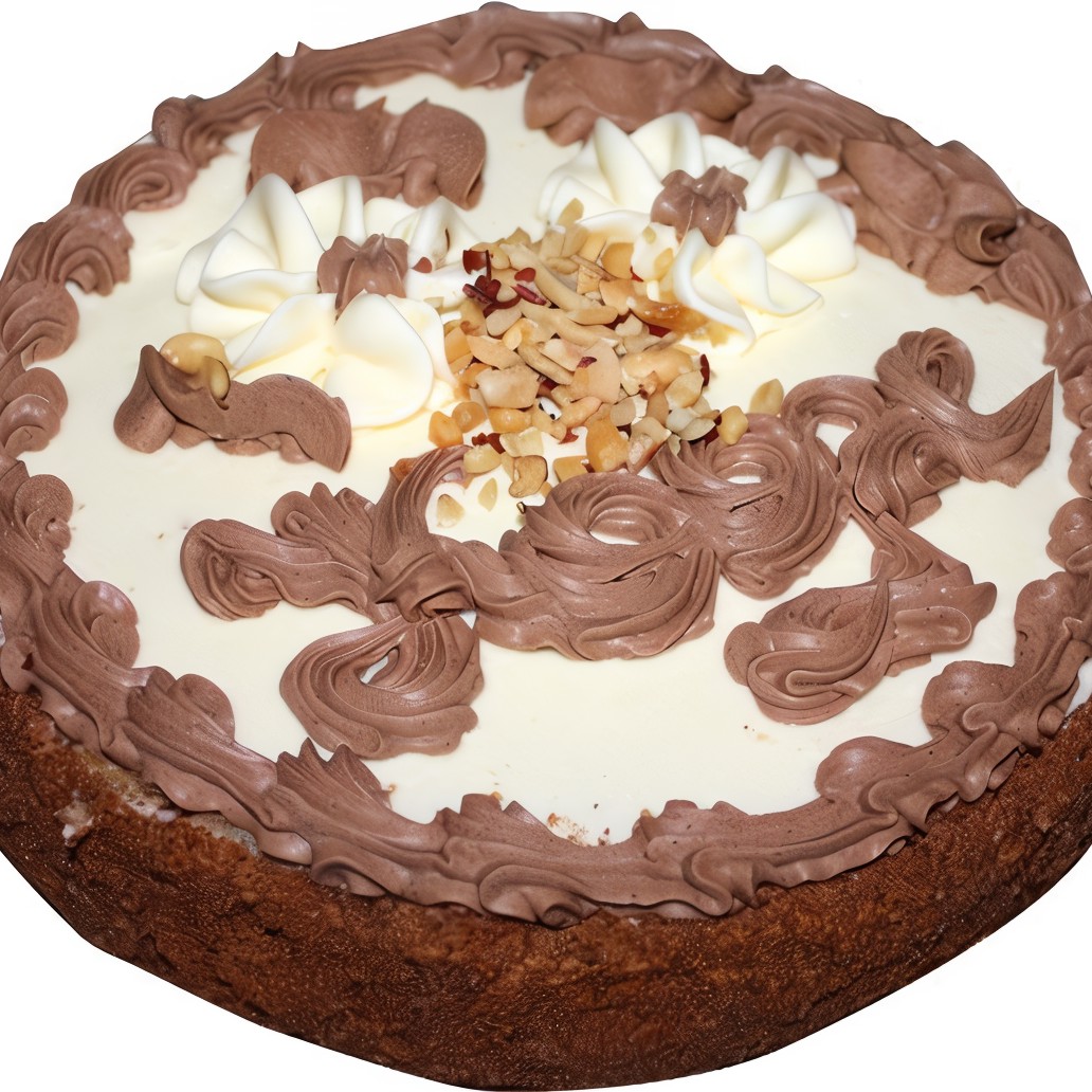 Торт с шоколадным кремом