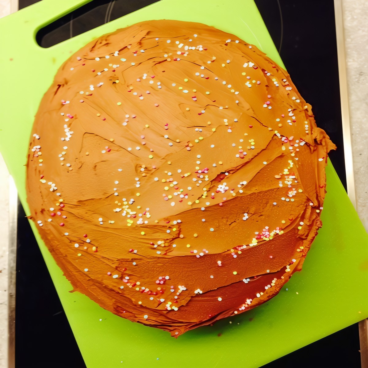 Tорт с шоколадно-сметанным кремом