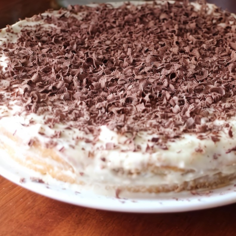 Торт «Тирамису» с ликером «Амаретто»