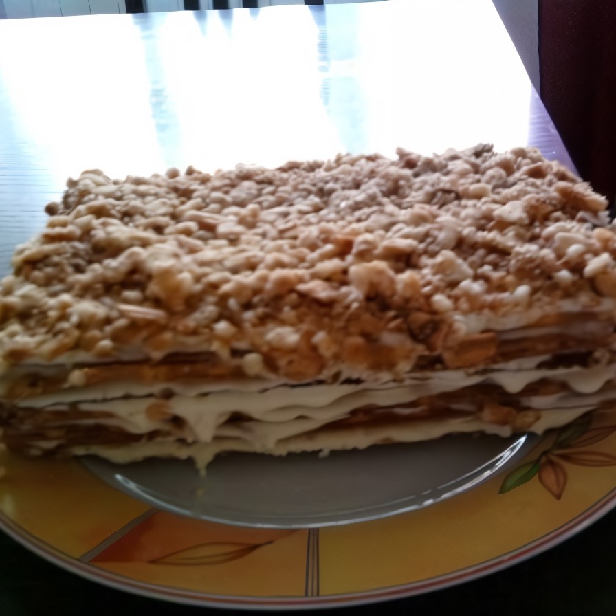Торт вафельный