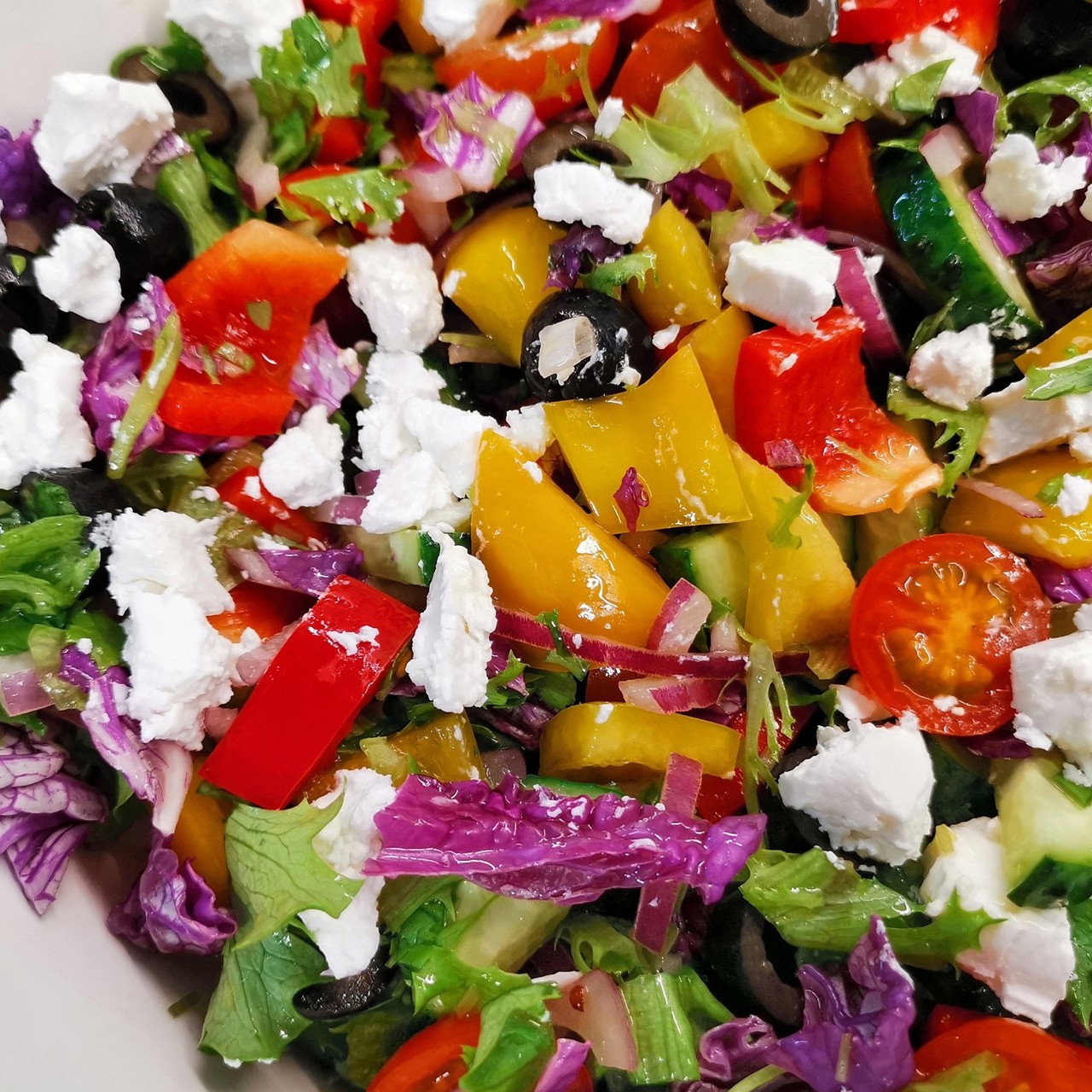 Традиционный греческий салат