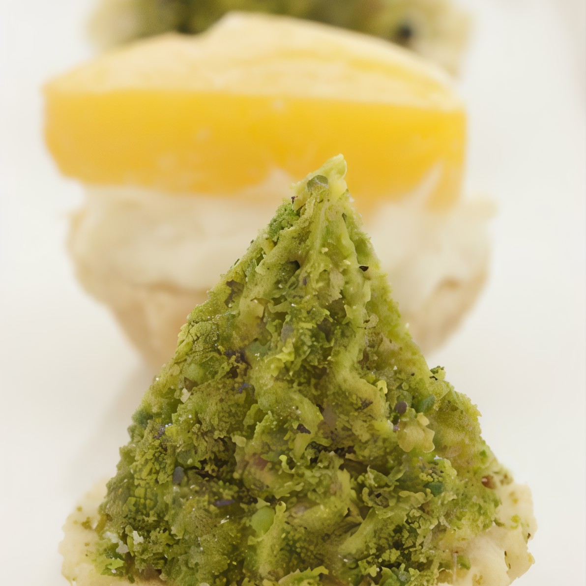 Трюфельное печенье с фисташками