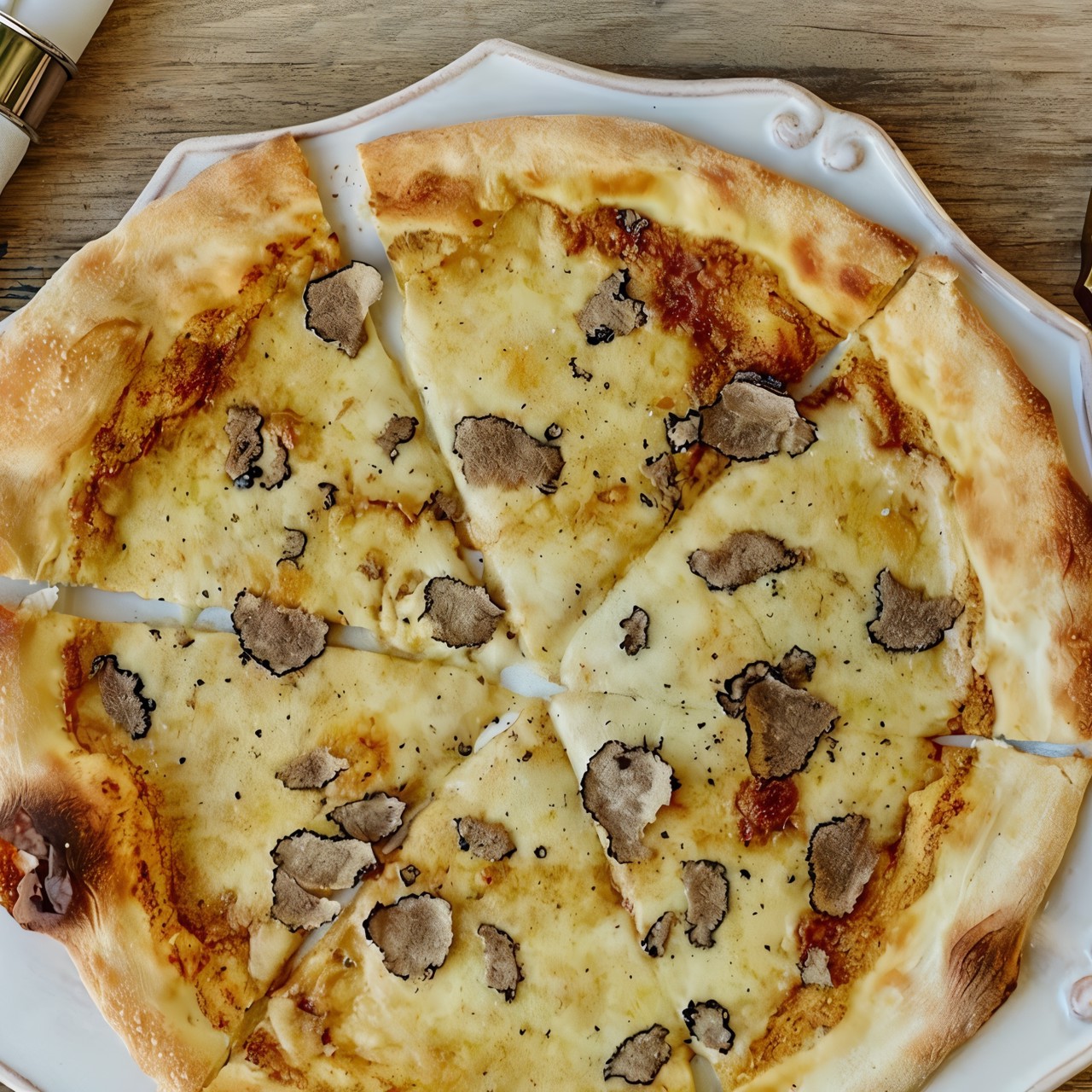 Трюфельная пицца из ресторана Buono