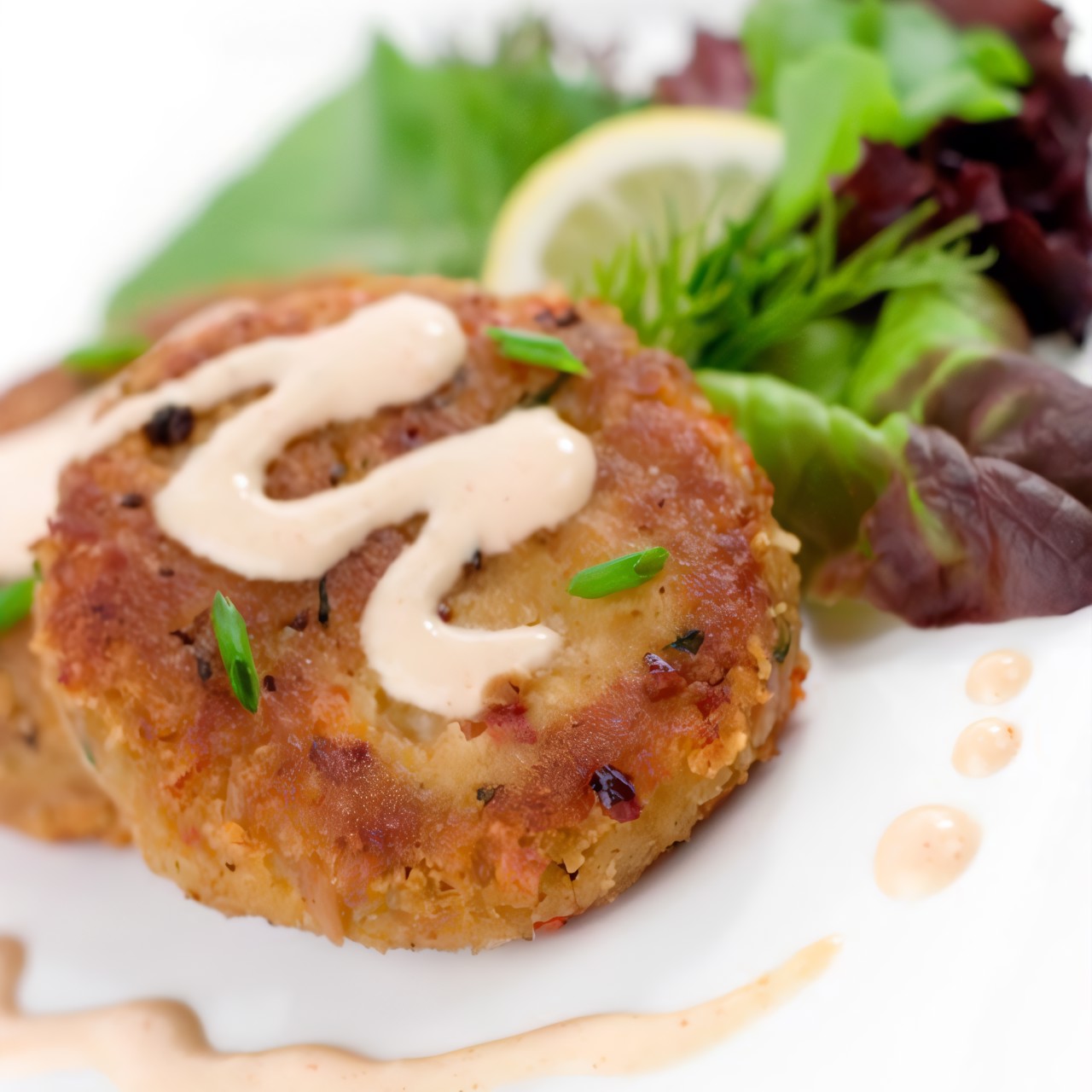 Тунисские рыбные котлеты с айоли из лимона и паприки