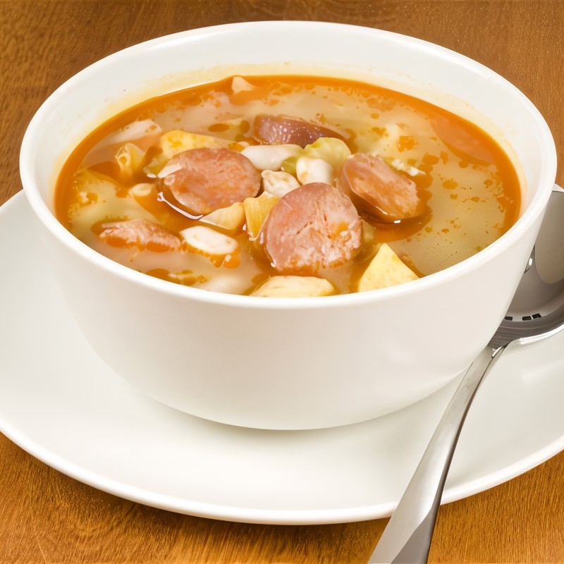 Тушеная фасоль