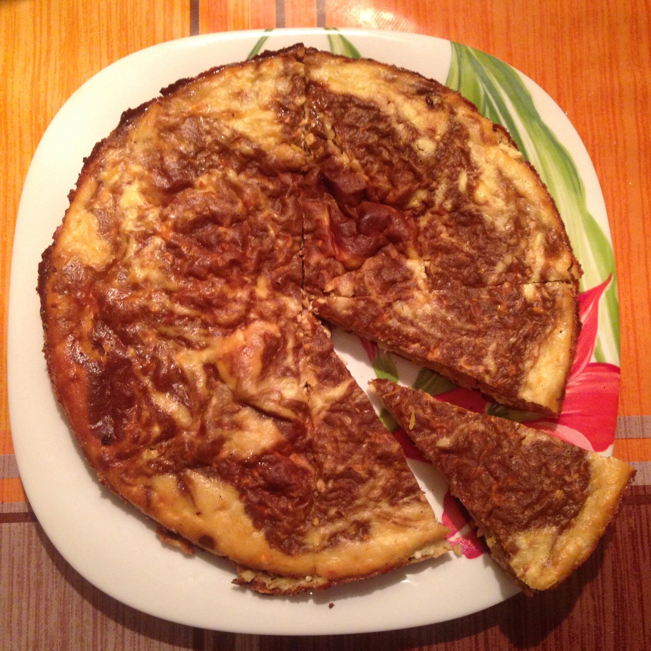 Творожная лимонно-кофейная запеканка