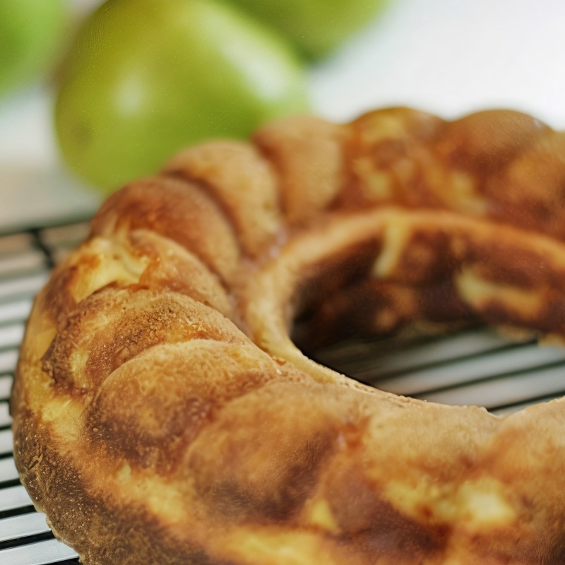 Творожная запеканка с грушами