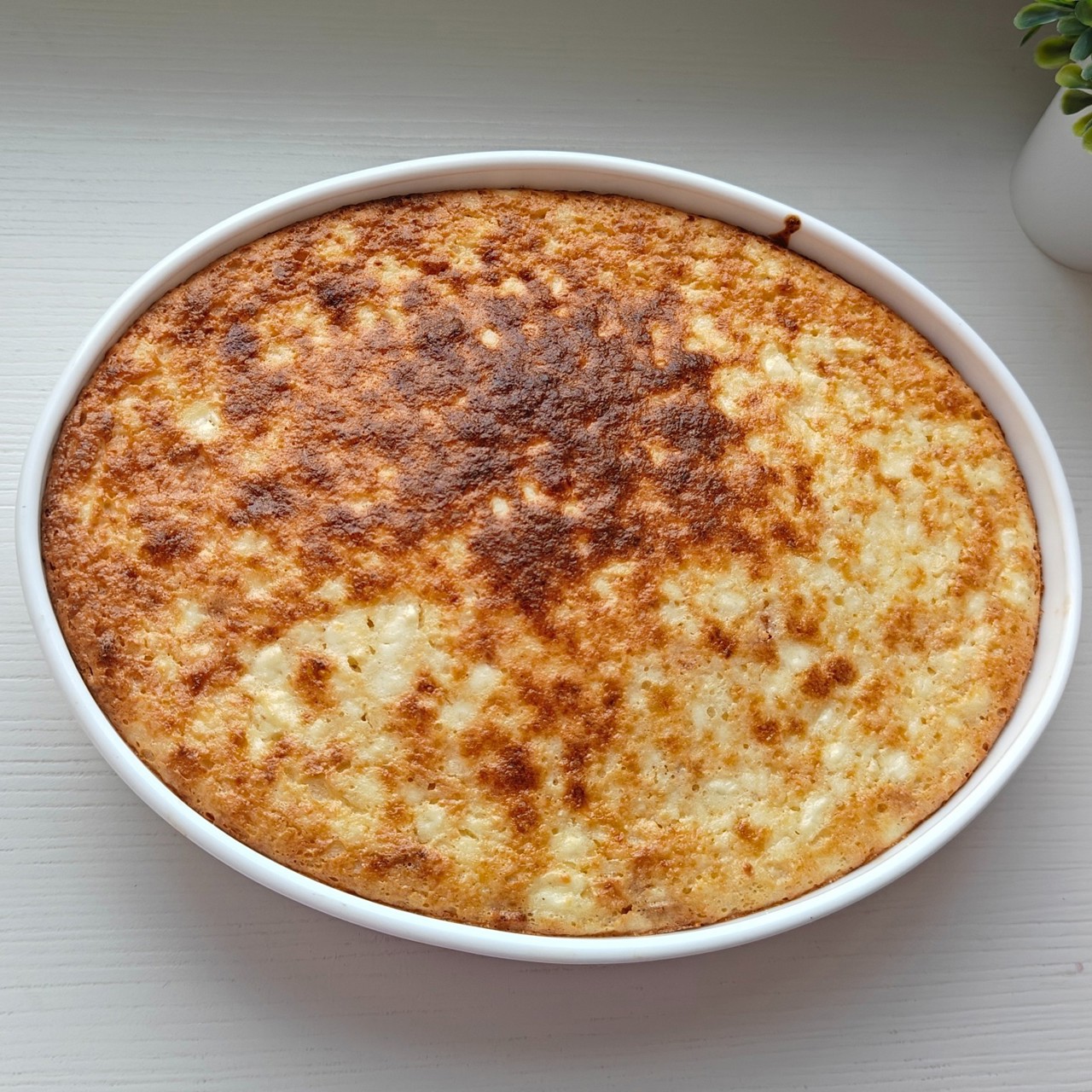 Творожная запеканка с яблоком