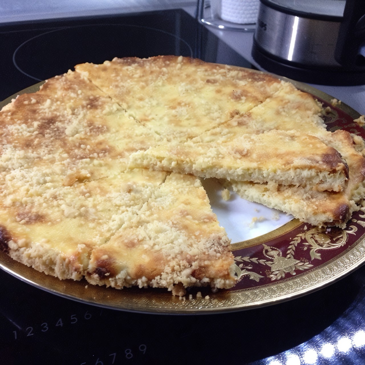 Творожный низкокалорийный пирог