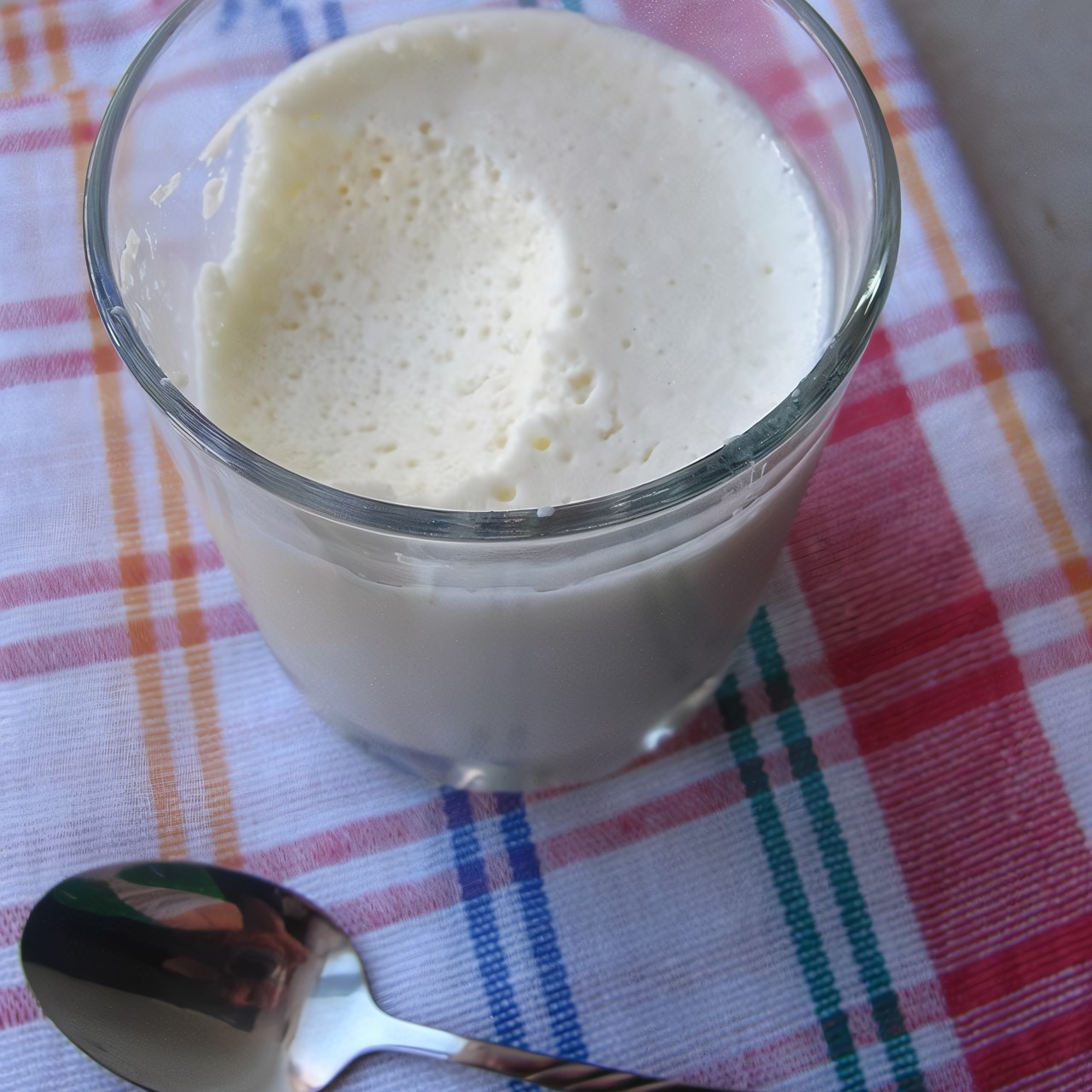 Творожный пористый десерт